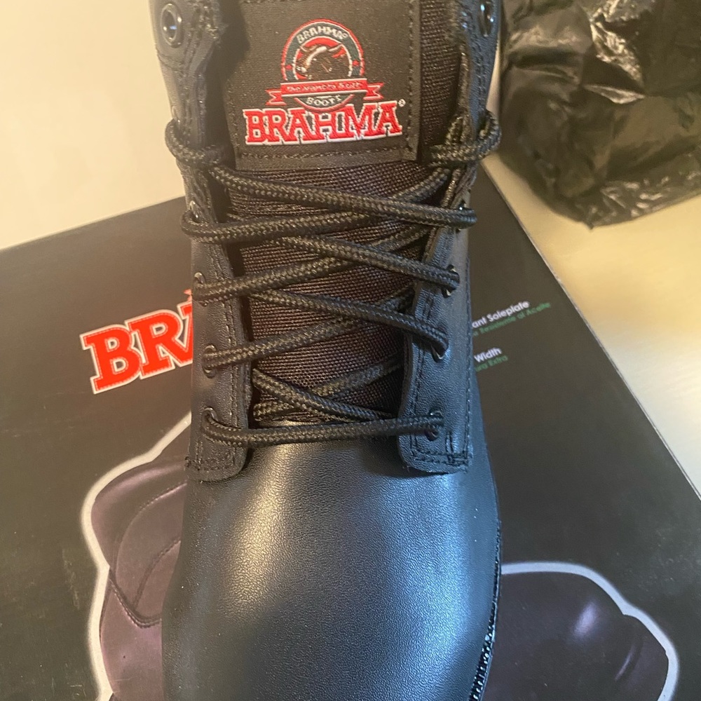 Brahma Men's Escott Wide Width 6" Soft Toe Work Boots